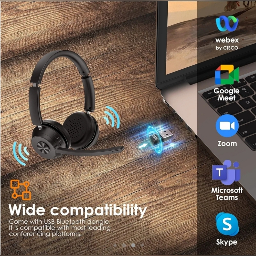 Noise canceling Bluetooth headset - Picture 7 of 9